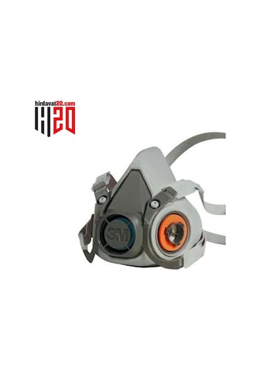 3M Yarım Yüz Maskesi 3M 6200-M Orta Boy