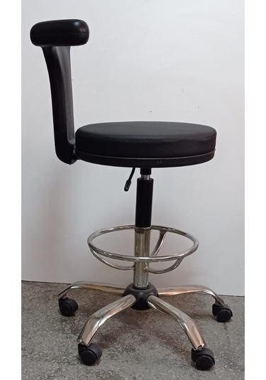 Polyüretan Sırtlıklı Çemberli Tabure