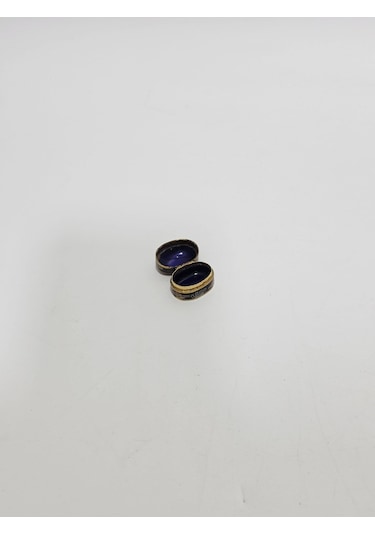 Antika Cloisonne Minyatür Kutu 2,4x1,7cm 102