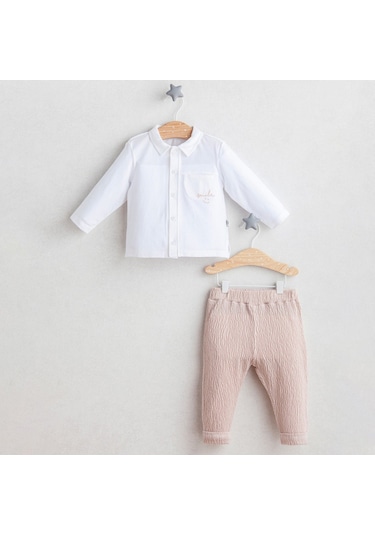 Tongs Baby Smile 2'li Takım 5474 Açık Kahverengi