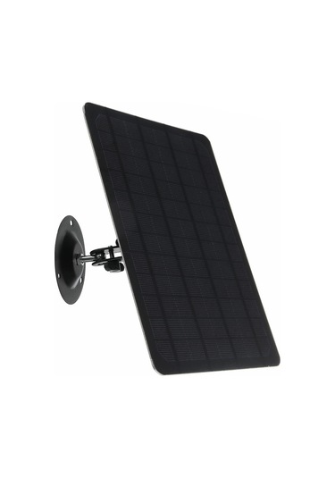 Moveevo 10w Monokristal Güneş Paneli, Ip67 Su Geçirmez, 360 Döner, 3m Usb Kablolu, Duvar Montajlı, Geri Bildirim Kamerası İçin Enerji Kaynağı