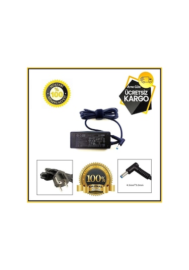 HP Uyumlu Hstnn-Da40 Iğneli Mavi Uç Notebook Adaptör Şarj Aleti