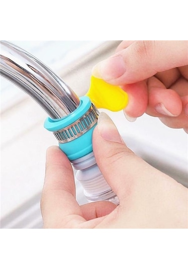 Jms 360 Derece Dönen Duş Mutfak Su Filtresi Musluk Kafası Memesi With Filter Stone Pembe