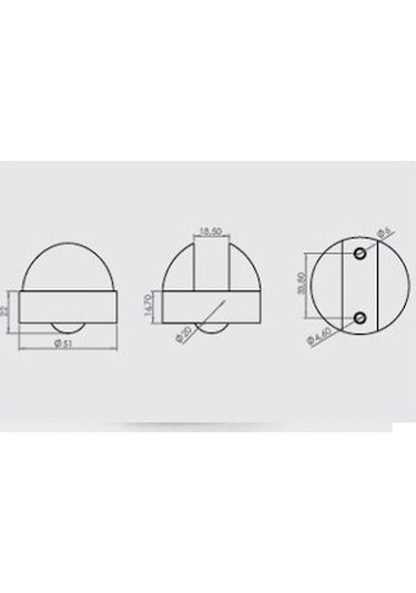 Mobilya Tekeri Transporter H22Mm Geçme 18Mm