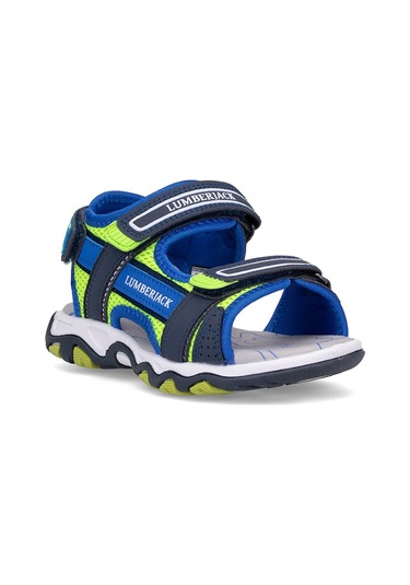 Lumberjack 101985133 5m Loten 5fx Filet Erkek Çocuk Düz Sandalet Mavi Mavi