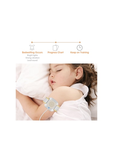 Işık Ve Güçlü Titreşim İle Yüksek Sesli Enürezis Alarmı, Çocuk Tuvalet Alışkanlığı Eğitimi İçin Yatak Islatma Alarmı