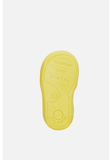 Vicco Color Rahat Kalıp Unisex İlk Adım Sarı Panduf Sarı