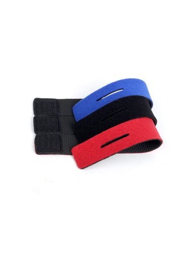 Skycity Sbr Ve Ok Kumaş 6 Adet Siyah 30x240mm Esnek, Dayanıklı Ve Taşınabilir Olta Kamçı Bağlama Kayışı