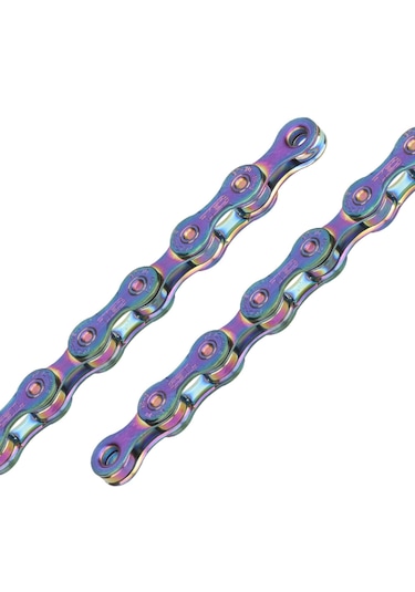 Tec Starry 116 Lınks 7/8 Vites Uyumlu Bisiklet Zinciri Galaxy Blue Mavi