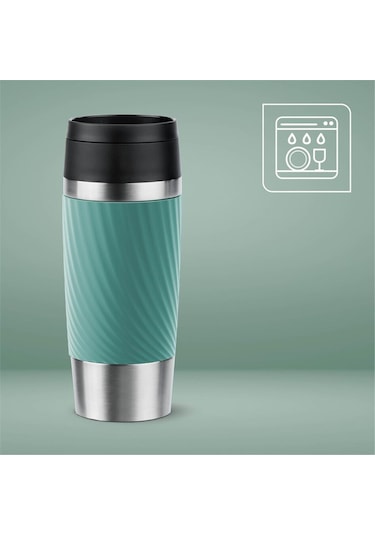 Travel Mug Easy Twist Termos Yeşil - 0.36l 004 Yeşil