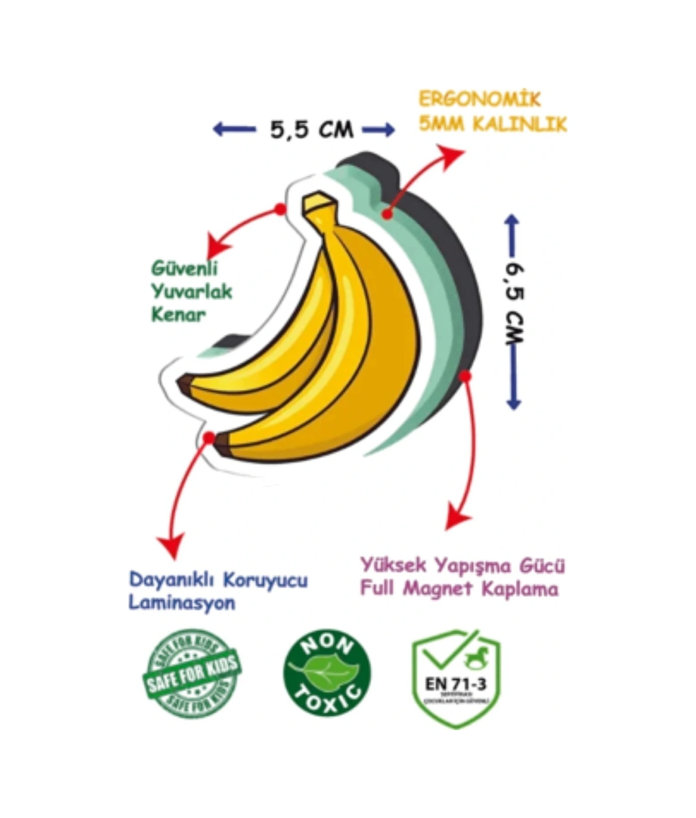 Yeni Nesil Eğlenceli Eğitici Öğretici El Göz Koordinasyonu Oyun Manyetik Sebze Ve Meyveler 26 Parça
