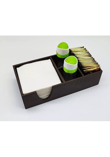 Adwoodcraft Kağıt Peçetelik 270x138x70 Mm, Kahverengi 185125007 Kahverengi