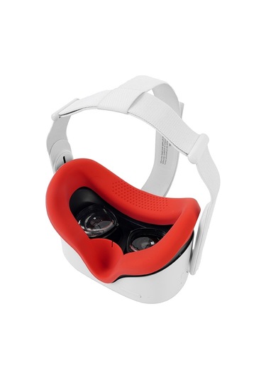 Jd-391215 Oculus Quest2 Generation Vr Göz Maskesi Silikon Kapak + Lens Kapağı Seti İçin Uygundur Silah Grisi