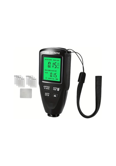 Boatshop1 Goxawee Dijital Kaplama Kalınlık Ölçer Kırmızı Yüksek Hassasiyet Abs Kaymaz Tasarım Boya Metre Profesyonel Teşhis Aracı