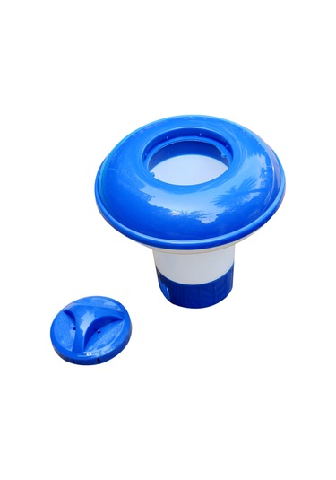 Xiyyadms 132mm Yükseklikli Mavi-beyaz Pp Klor Tablet Dağıtıcı, 125mm Çaplı Su İçin İlaç Atıcı Aleti