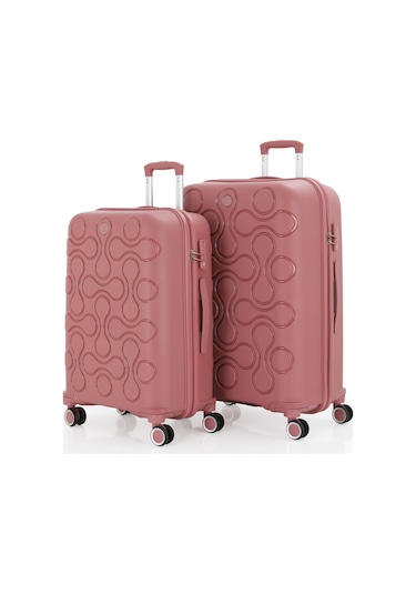 Mçs Polipropilen 2li Valiz Seti Büyük & Orta V376 S23sy1000048-set 00418 Koyu Pudra