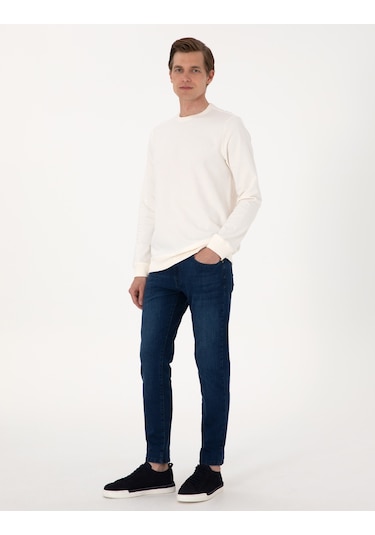 Pierre Cardin Erkek Ekru Sweatshirt 50314054-vr019 Ekru