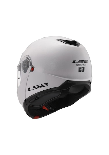 Ls2 Strobe 2 Çene Açılır Motosiklet Kaskı Beyaz