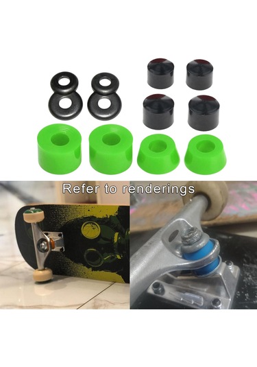 Homyl Kaykay Burcu Yedek Bardak Yıkayıcılar Longboard Yeşil Yeşil Çok Renkli