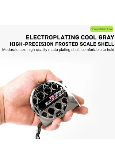 5m 25mm-3m 5m 7.5m Paslanmaz Çelik Mezura Su Geçirmez Anti Korozyon Ölçüm Araçları Içi Boş Tasarım Ev Ağaç İşleme Çelik Cetvel