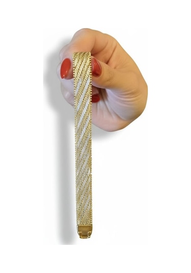14k Gold Renkli Vip Seri Hasır Bileklik Gold