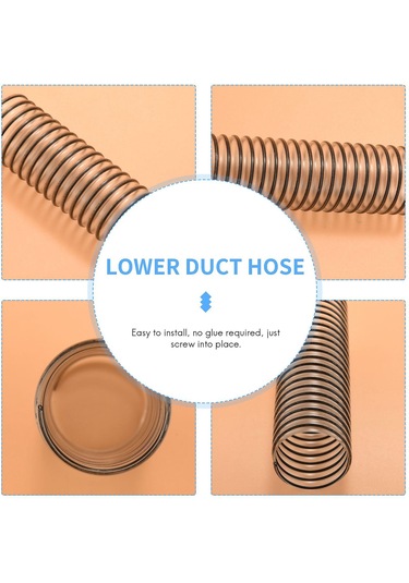 Nv340, Nv480, Nv601, Nv681, Nv800 Elektrikli Süpürge Aksesuarlarıyla Uyumlu Yüksek Kaliteli 2'li Alt Hortum Tamir Parçaları