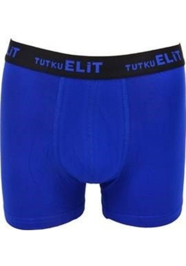 Tutku Elit Erkek Modal Elastan Spor Boxer 6'lı 1252 X Mavi