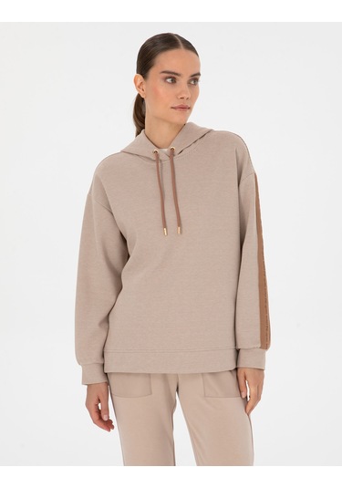 Pierre Cardin Kadın Camel Sweatshirt 50309135-vr015 Camel