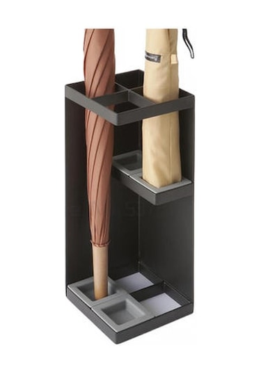 Yaratıcı Şemsiye Raf Kapısı Şemsiye Depolama Kovası Otel Lobi Ofis Şemsiye Kovası Ev Hafta Işık Lüks Şemsiye Raf Siyah
