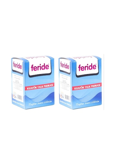 Feride Kuaför Talk Pudrası 500 G x 2 Paket