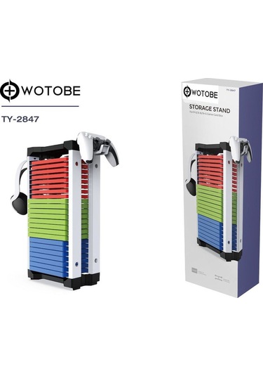 Ty-2847 Oyun Diski Depolama Standı Ps4/ps5/nintendo Switch/xbox Oyun Kartı İçin