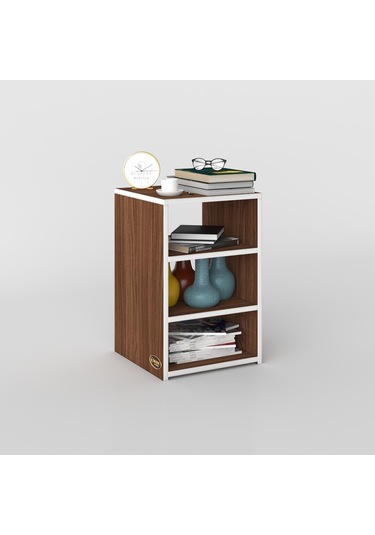 Kenzlife Komodin Panpan Cvz 60 39 39 Komidin Kitaplık Ayakkabılık Beyaz