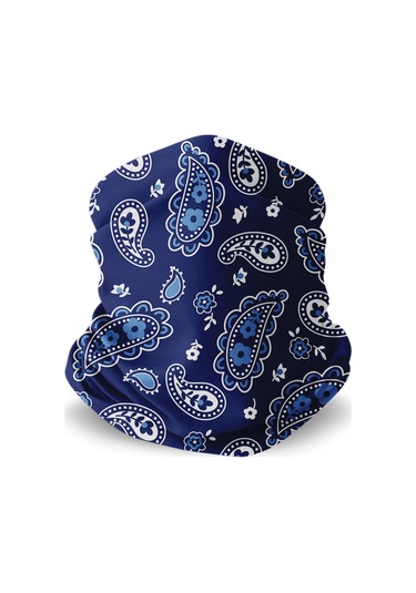 Musclecloth Çok Amaçlı Boyunluk Blue Pateh Mavi