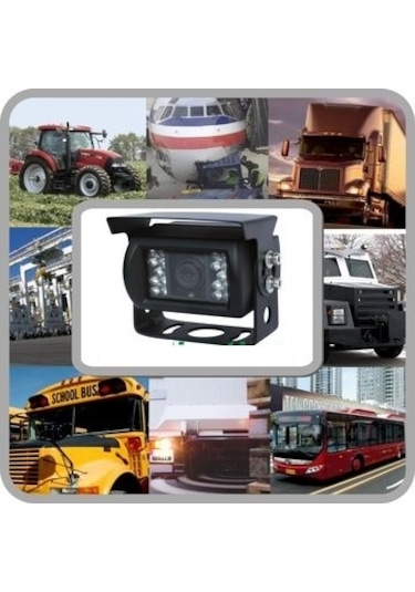 Otobüs Kamyon İş Makinesi Traktör Biçer Döver Kamera 7 Inç