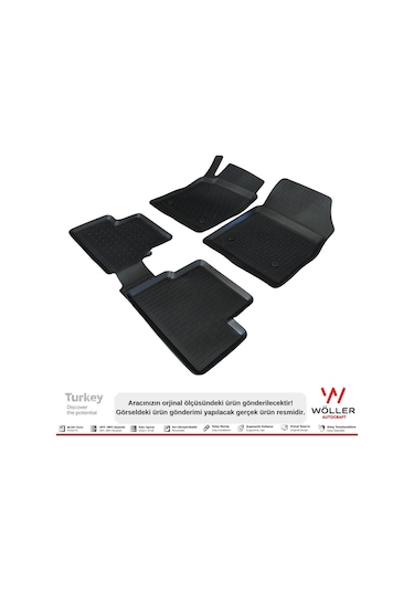 Opel Astra J Sedan Paspas 2012 2021 3D Havuzlu Wöller Paspas