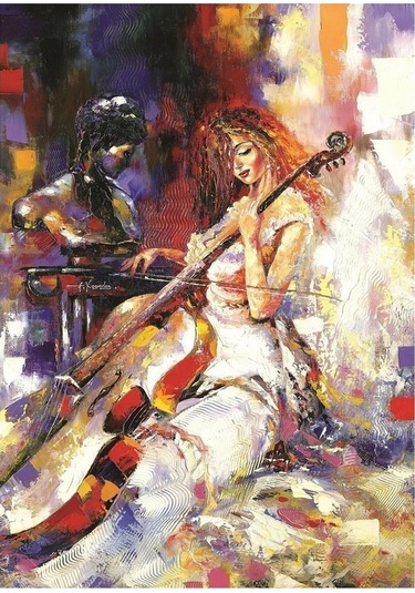 Cellist 500 Parça Puzzle