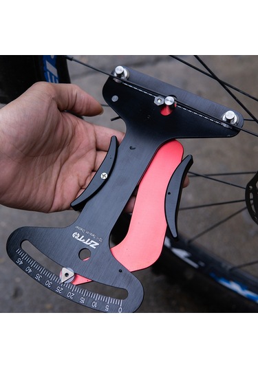 Geeroyoo Ztto Bisiklet Tekerlek Teli Gerginlik Ölçer, Çeşitli Jantlar İçin Tel Ayarlama Aleti Çok Renkli