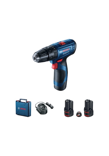 Bosch Professional GSB 120-LI 2.0Ah Çift Akülü Delme Vidalama Makinesi - 06019G8100