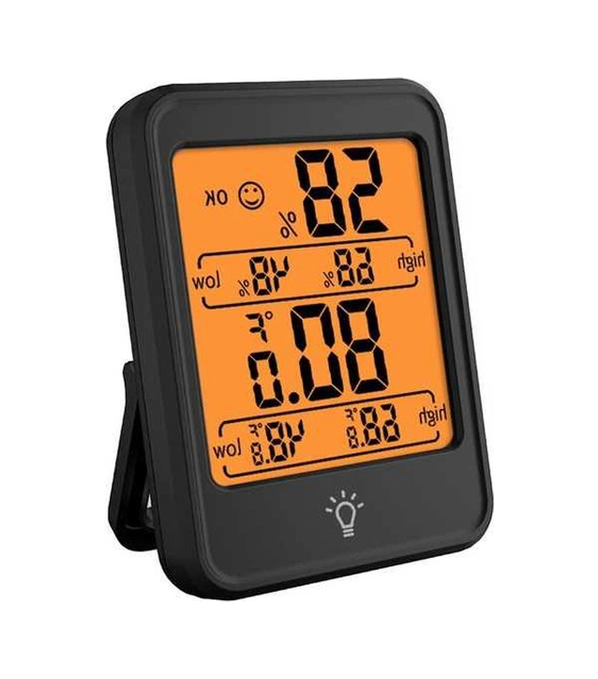 Tongxida Geniş Lcd Ekranlı Dijital Nem Ve Sıcaklık Ölçer - Ev, Ofis, Sera İçin Hassas Ölçüm