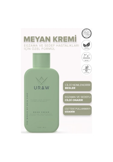 Uraw Meyan Cilt Problemleri Karşıtı Onarıcı ve Nemlendirici Krem 100 ML