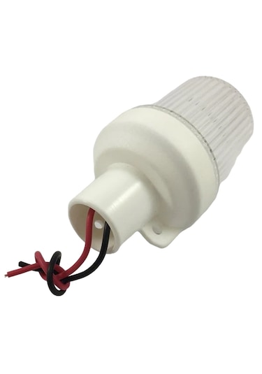 2'li Tekne Tepe Lambası. Boru Başlı Model. Ampul. 22mm Boru