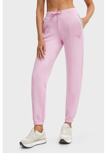 Guess Kadın Kiara Pembe Pantolon Pembe