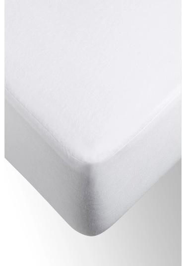 Divanev 70x120 Cm Fitted Alez Pamuk Sıvı Geçirmez Bebe Fitted Alez Beyaz