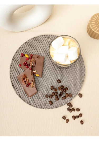 Arrıchi Sıcak Yemekler İçin Mutfak Silikon Standı 170877364 Gri