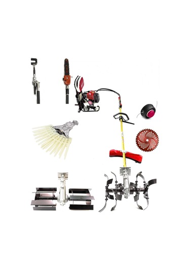 Royal Dafu DFA-50300 Çim Ot Biçme Makinesi Sırt Tırpan Seti