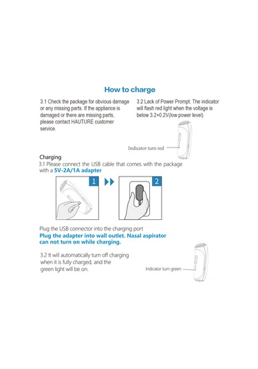 Vkemall Deaegle Bebek Elektrikli Burun Emici Dq-22plus: 3 Seviye Güç, Otomatik Temizleme, Ters Akış Engeli, Led Işık, Usb Şarjlı, 2 Silikon Uç Beyaz
