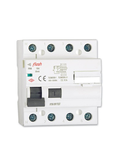 Flash 4x40a 30ma 10ka Kaçak Akım Rölesi