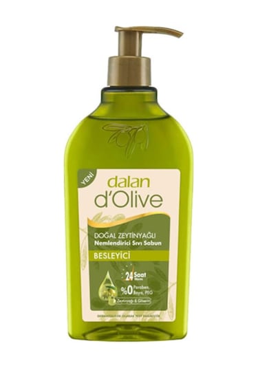 Dalan d'Olive Zeytinyağlı Nemlendirici Sıvı Sabun 400 ML