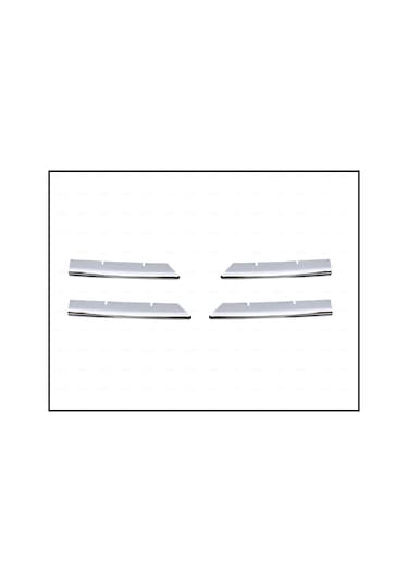 Renault Megane 2 Krom Ön Panjur 4 Prç. P.Çelik 2006-2009 Arası