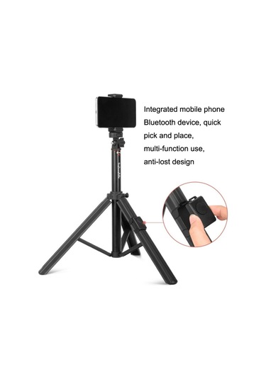 Cbtx Qingzhuangshidai Zp100 Alüminyum Alaşım Zemin Telefon Standı Canlı Bluetooth Telefon Selfie Sopa